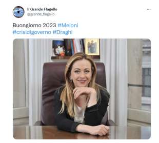 tweet sulle dimissioni di mario draghi 2