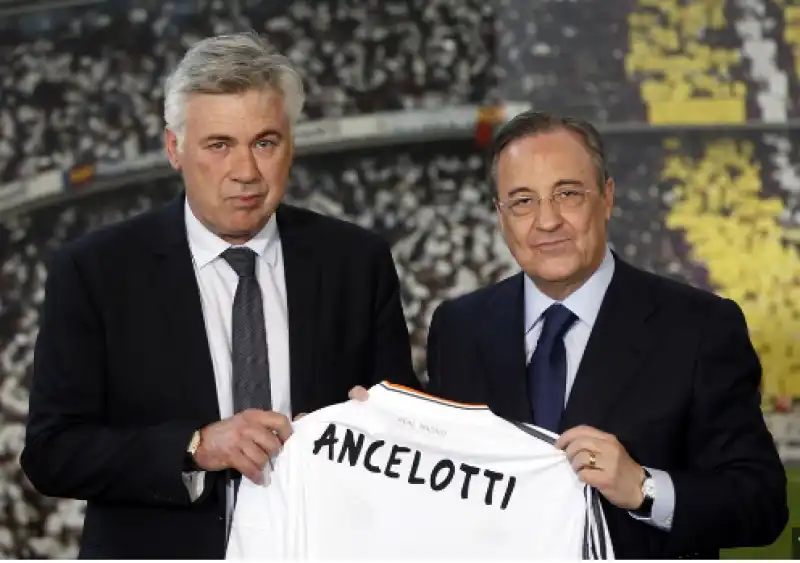 ancelotti florentino perez