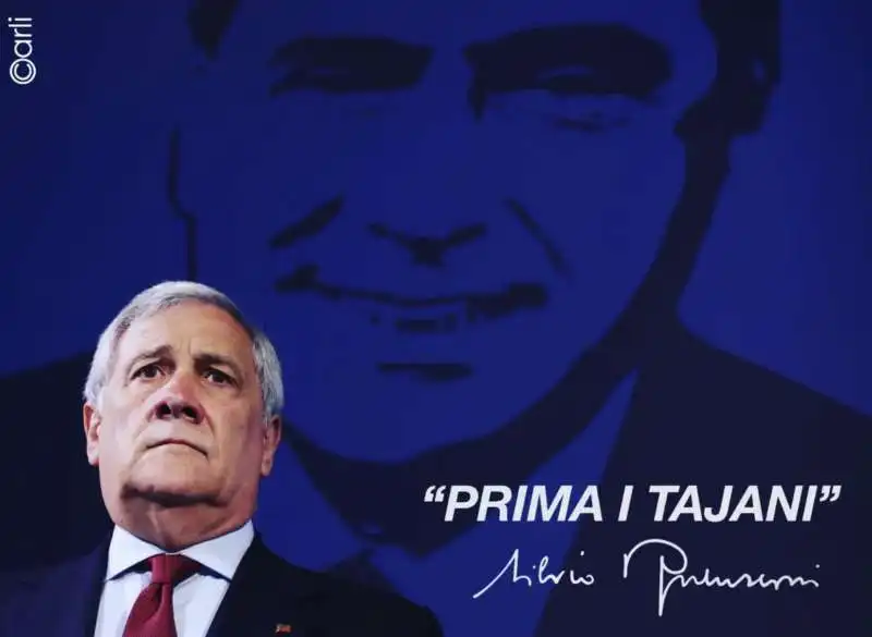 ANTONIO TAJANI MEME BY EMILIANO CARLI 