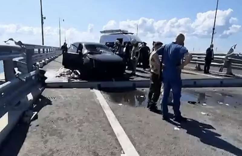 attacco al ponte di kerch in crimea 17 luglio 2023 3