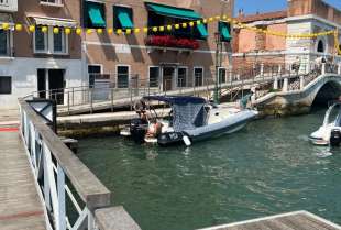 BAGNANTI STRANIERI A VENEZIA - FESTA DEL REDENTORE