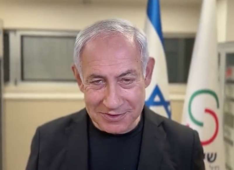 BENJAMIN NETANYAHU DOPO IL RICOVERO