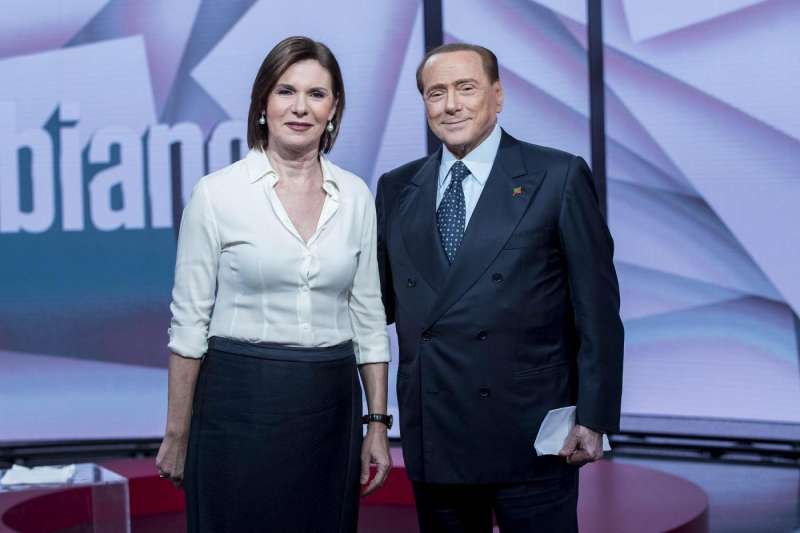 bianca berlinguer silvio berlusconi 2