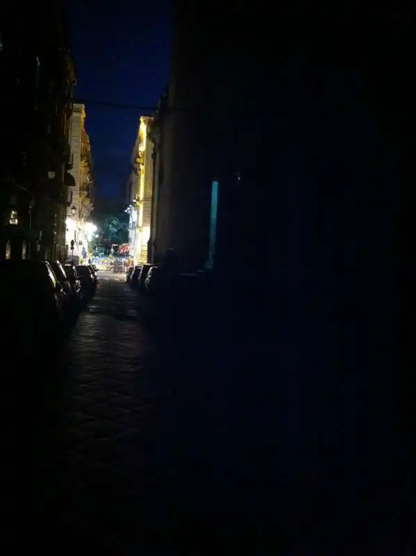 blackout a catania