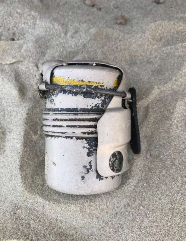 BOMBA INESPLOSA TROVATA SULLA SPIAGGIA DI ANZIO