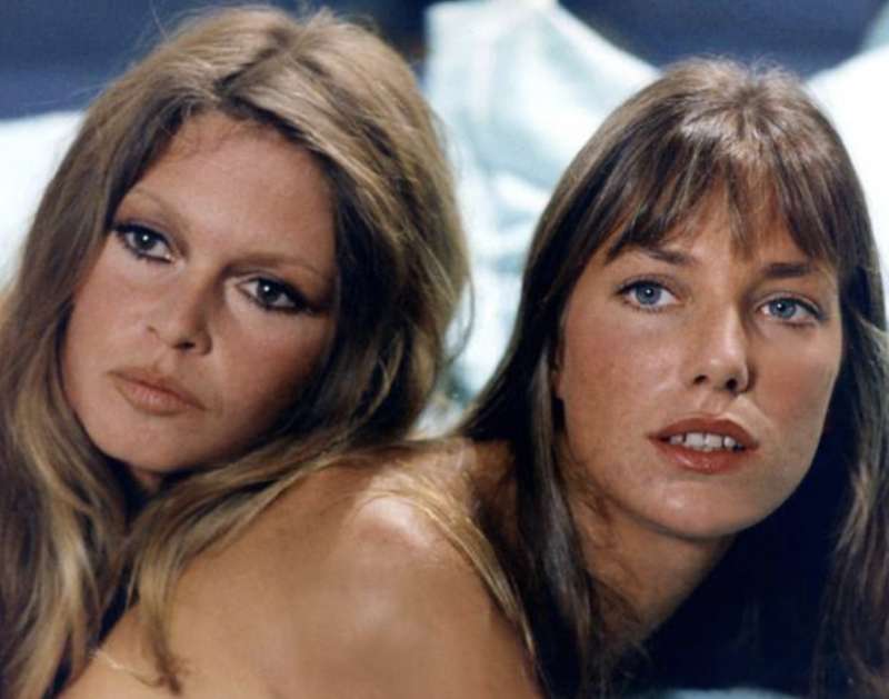 brigitte bardot e jane birkin in una donna come me.