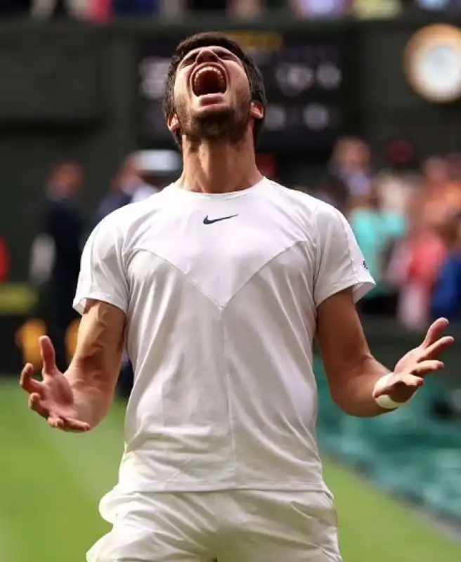 carlos alcaraz vince wimbledon 2023    