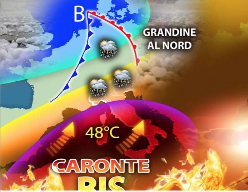 CARONTE BIS SULL'ITALIA - ILMETEO.IT