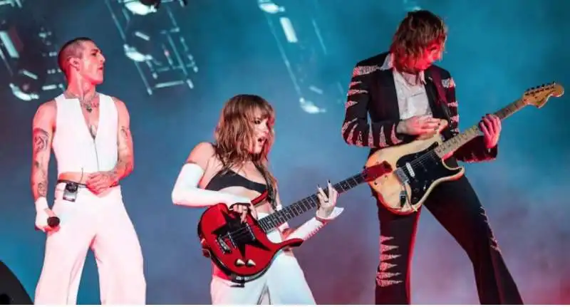 concerto dei maneskin allo stadio olimpico di roma 1