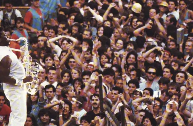 concerto di bruce springsteen a san siro   1985 1