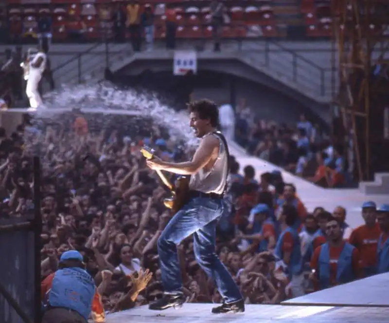 concerto di bruce springsteen a san siro   1985 4