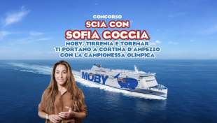 concorso sofia goggia CON MOBY, TIRRENIA E TOREMAR