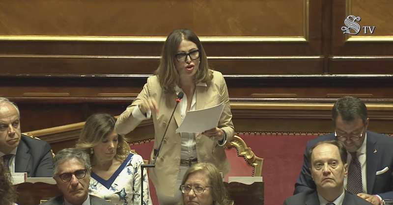 DANIELA SANTANCHE - INFORMATIVA IN SENATO