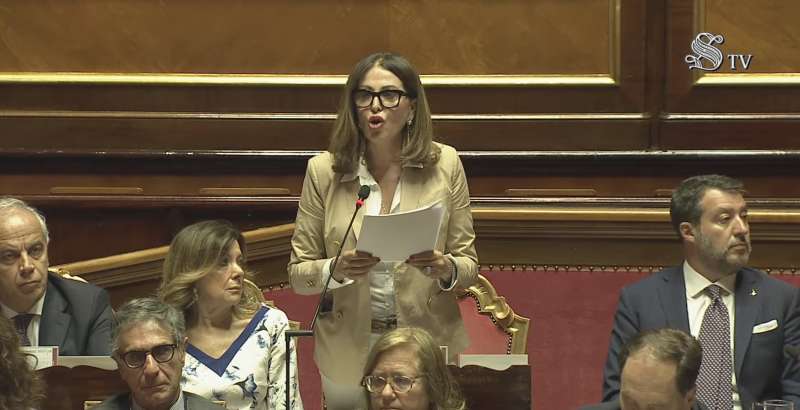 DANIELA SANTANCHE - INFORMATIVA IN SENATO