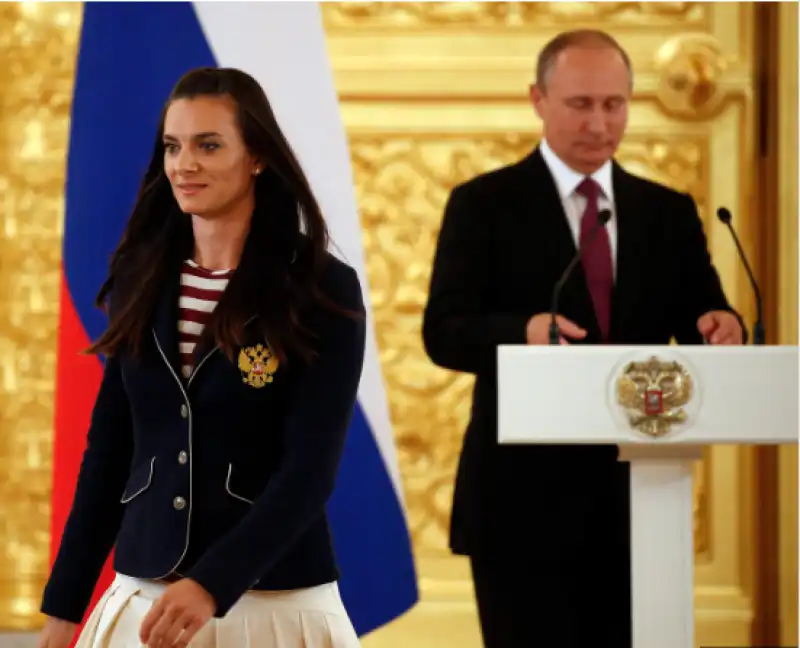 elena isinbayeva putin