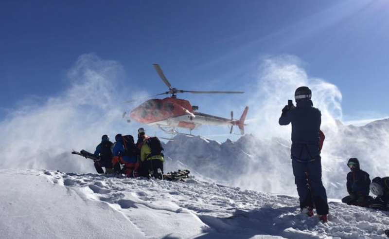 elicottero alpi monte rosa 2