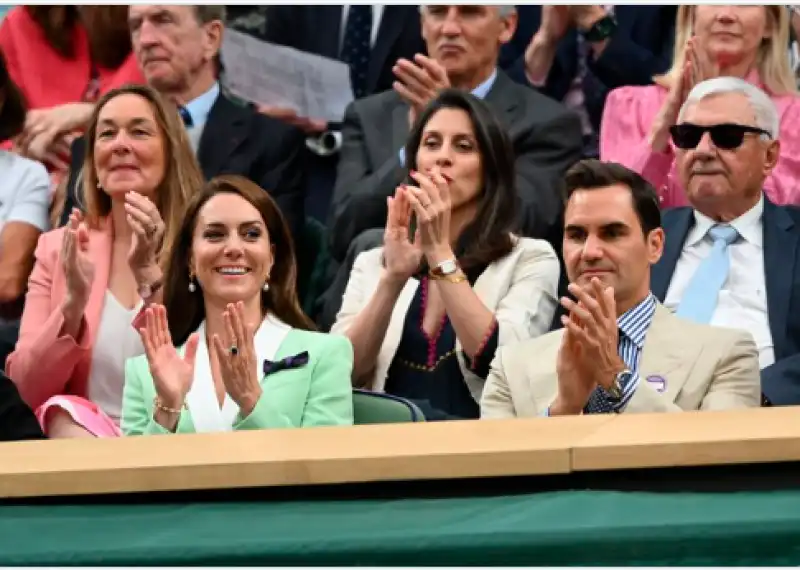  federer e kate middleton