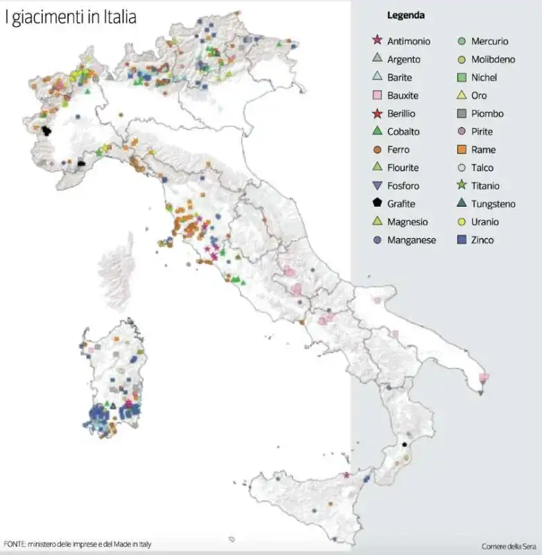 giacimenti in italia 2