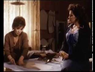 gina lollobrigida e francesca dellera nella serie la romana