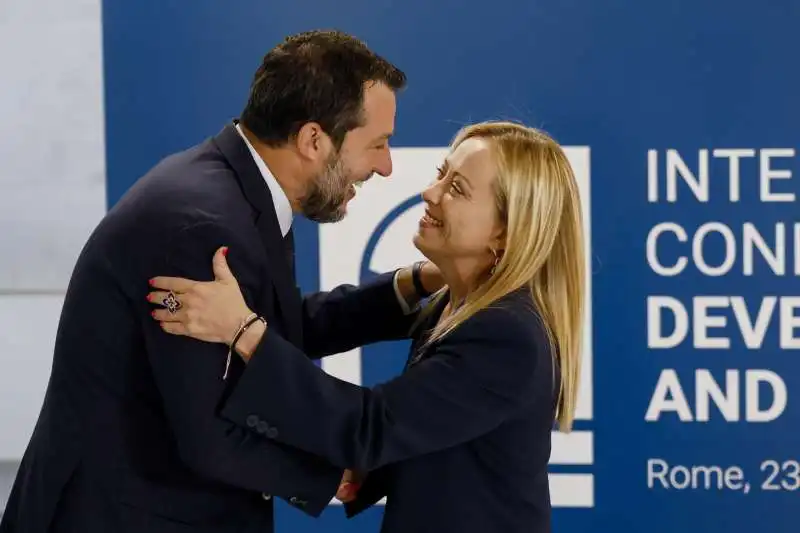 giorgia meloni matteo salvini