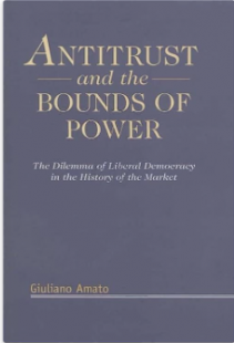 giuliano amato cover libro Antitrust and the Bounds of Power