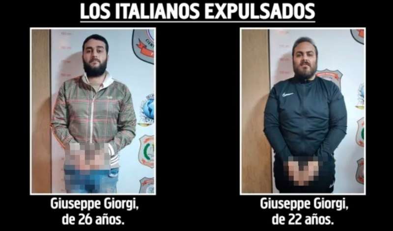 i due giuseppe giorgi arrestati in paraguay