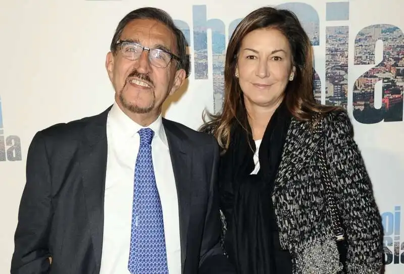 IGNAZIO LA RUSSA CON LA MOGLIE LAURA DE CICCO 