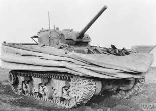 il carro armato anfibio sherman