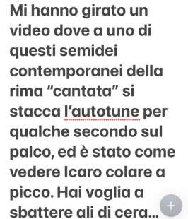 il post di samuele bersani sull autotune