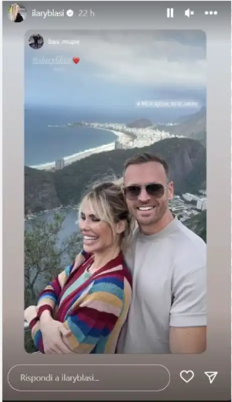 ilary e bastian a rio de janeiro