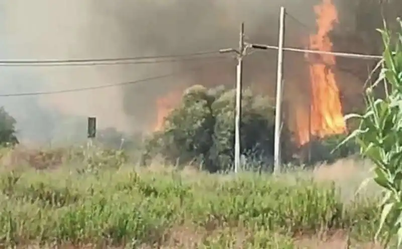 incendio a ugento, torre mozza (lecce) 8