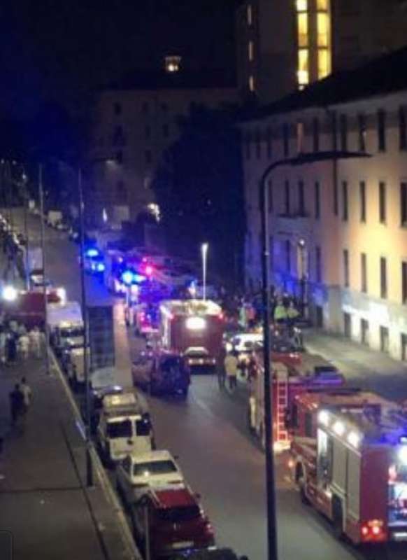 incendio casa di riposo a milano 1