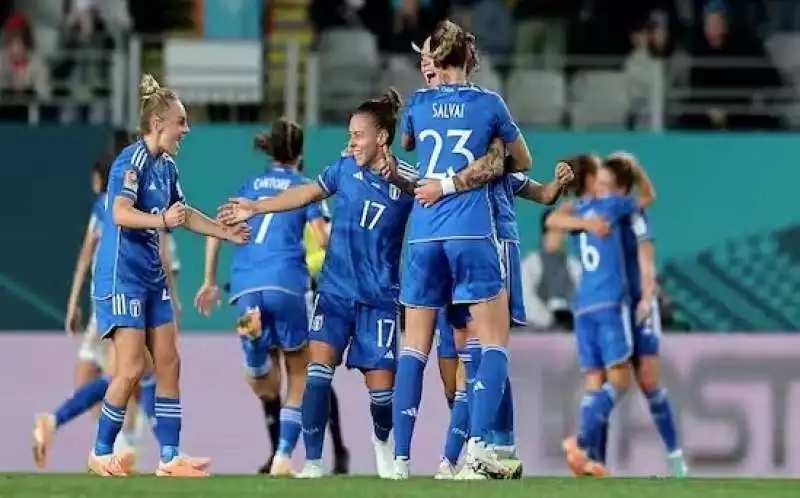 ITALIA ARGENTINA MONDIALE DI CALCIO FEMMINILE 