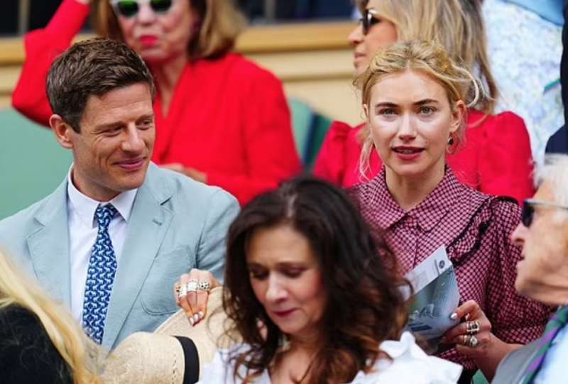 james norton e imogen poots finale wimbledon 2023