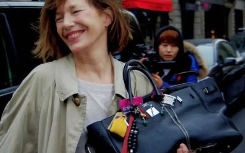 jane birkin con la birkin di hermes  2. 