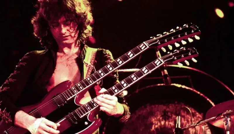 jimmy page gibson sg doppia 