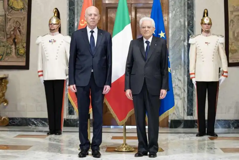 KAIS SAIED SERGIO MATTARELLA 