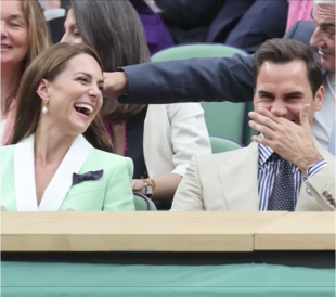 KATE MIDDLETON ROGER FEDERER