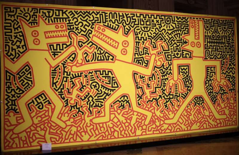 keith haring senza titolo collezione terrae motus reggia di caserta