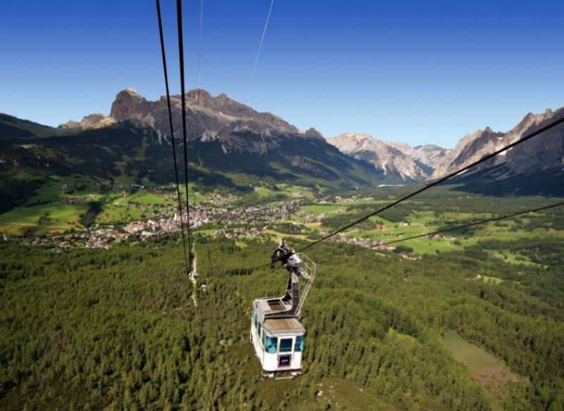 la funivia Faloria a Cortina d Ampezzo 5