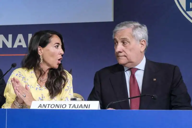 LICIA RONZULLI ANTONIO TAJANI 