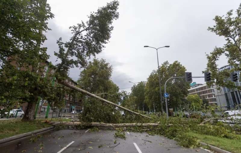 maltempo a milano 1