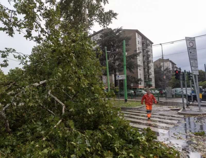 maltempo a milano 2