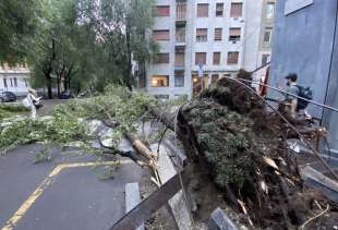 maltempo nubifragio a milano 7