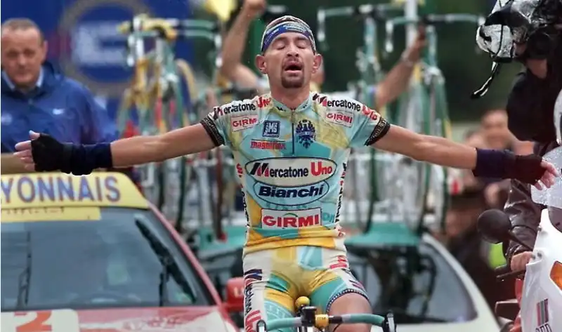 marco pantani tappa del galibier al tour del 1998