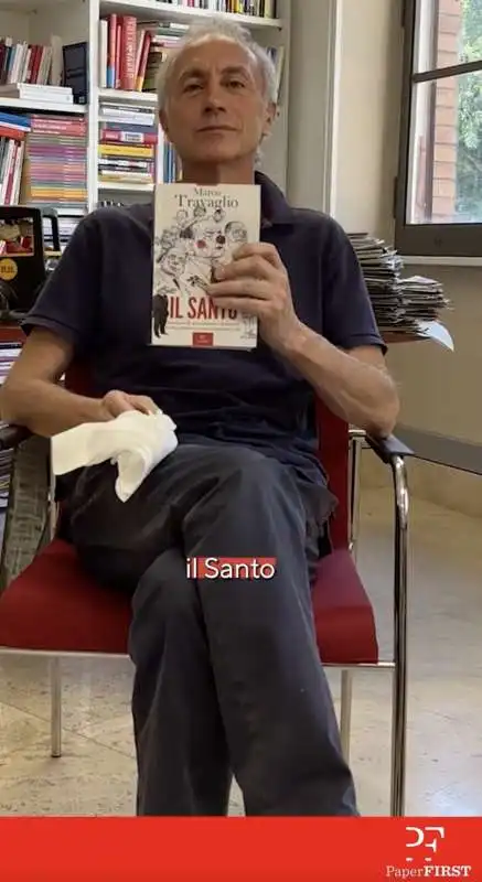 marco travaglio presenta il santo   il libro su berlusconi      