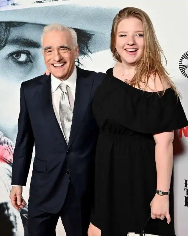 MARTIN SCORSESE E LA FIGLIA FRANCESCA 