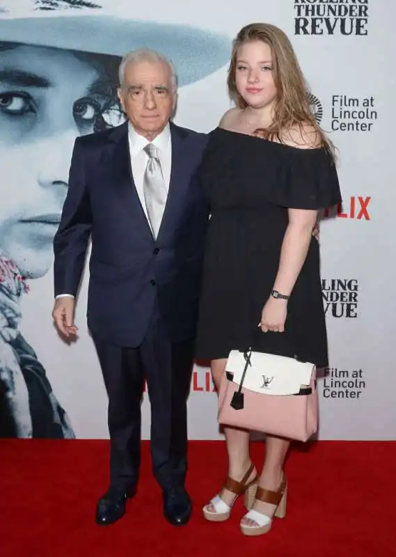 MARTIN SCORSESE E LA FIGLIA FRANCESCA