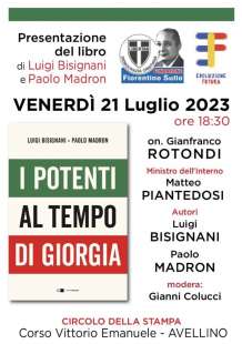 MATTEO PIANTEDOSI PRESENTA IL LIBRO DI BISIGNANI E MADRON