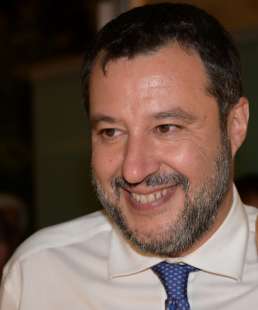 matteo salvini foto di bacco